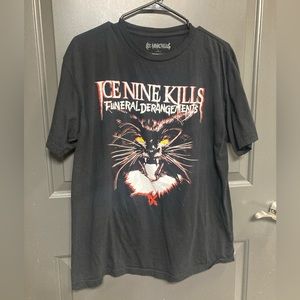 Ice Nine Kills Alternative Band Cat Tee-Shirt